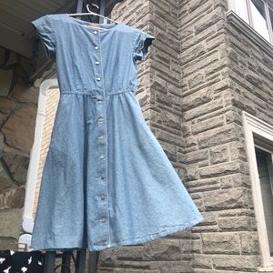 90’s Liz Claiborne Denim Dress